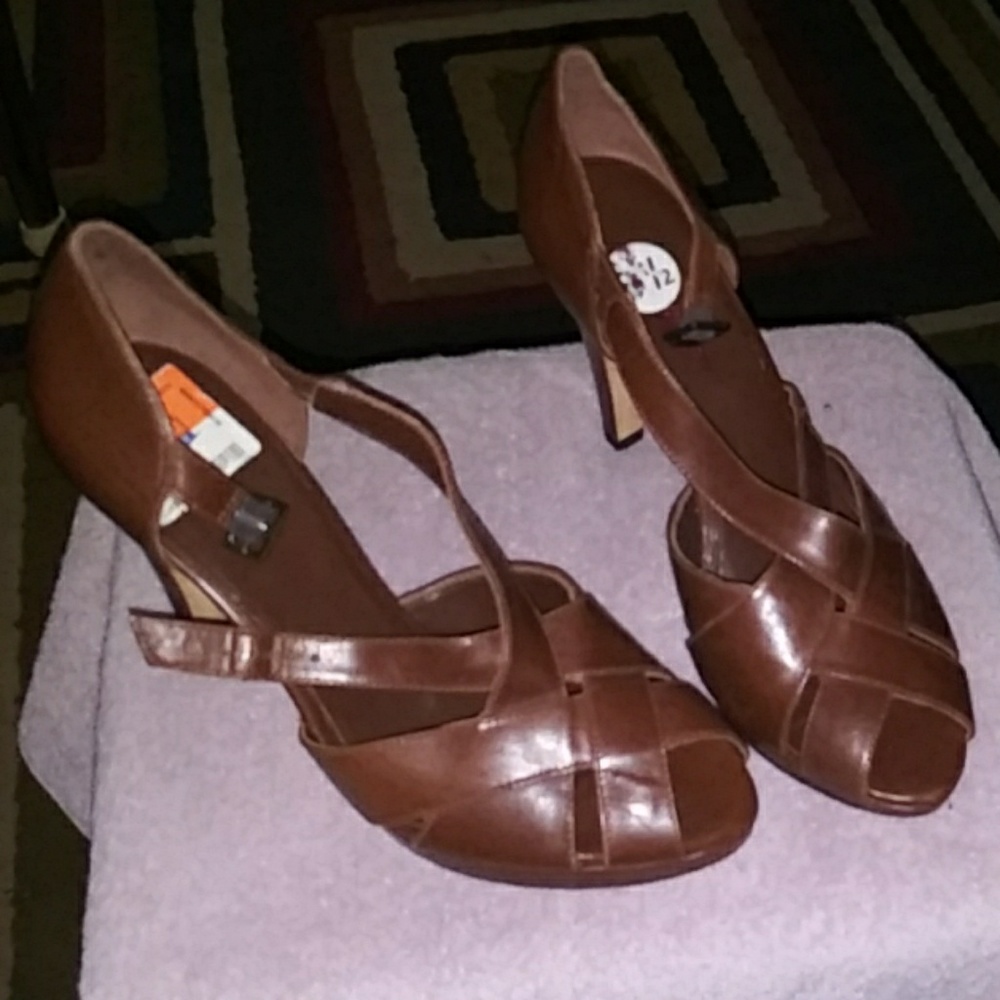 Brown heels